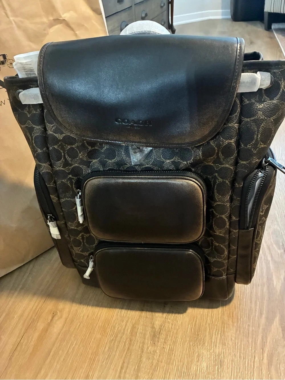 Coach men backpack